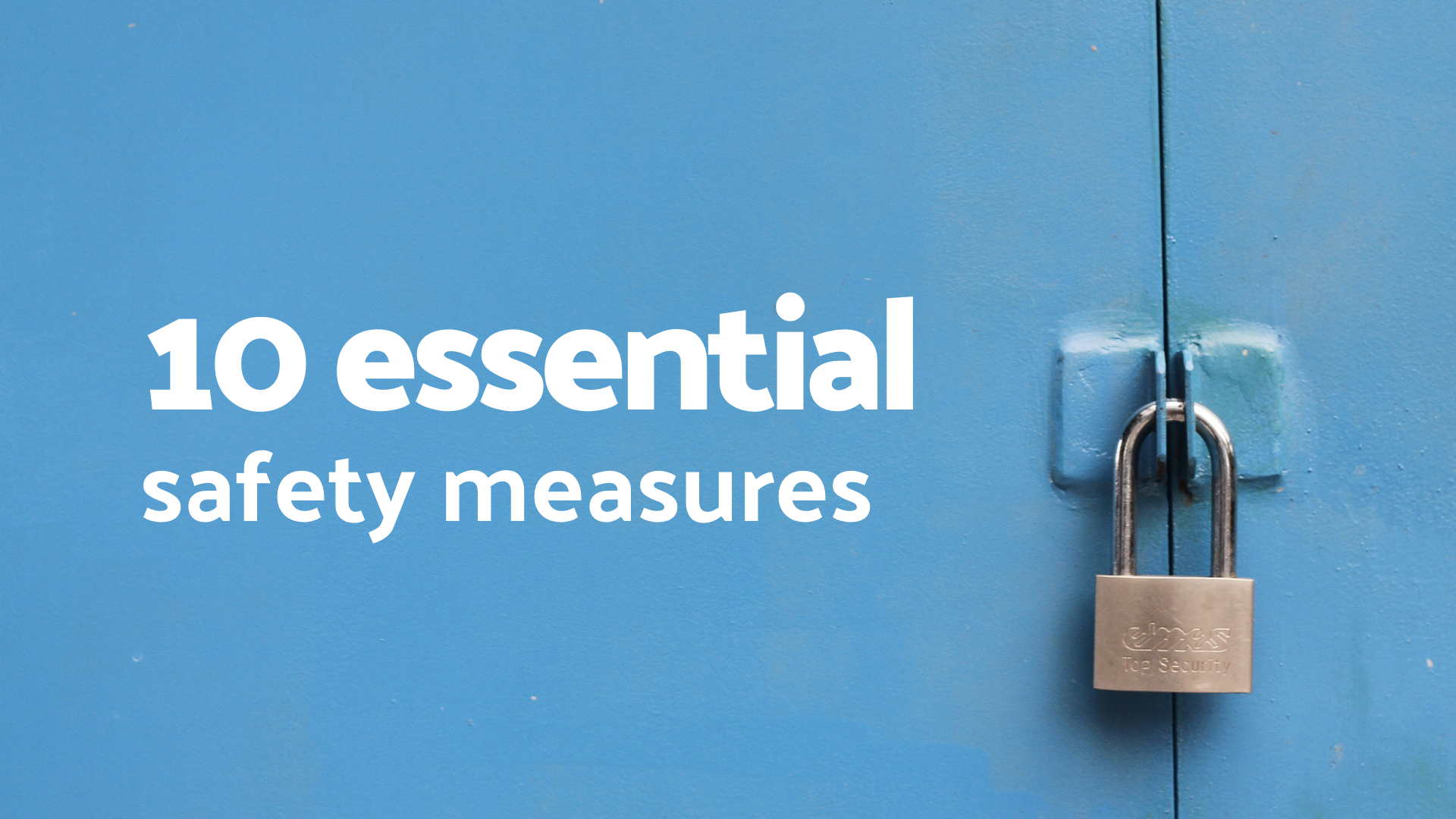 10 good safety measures for your WordPress website